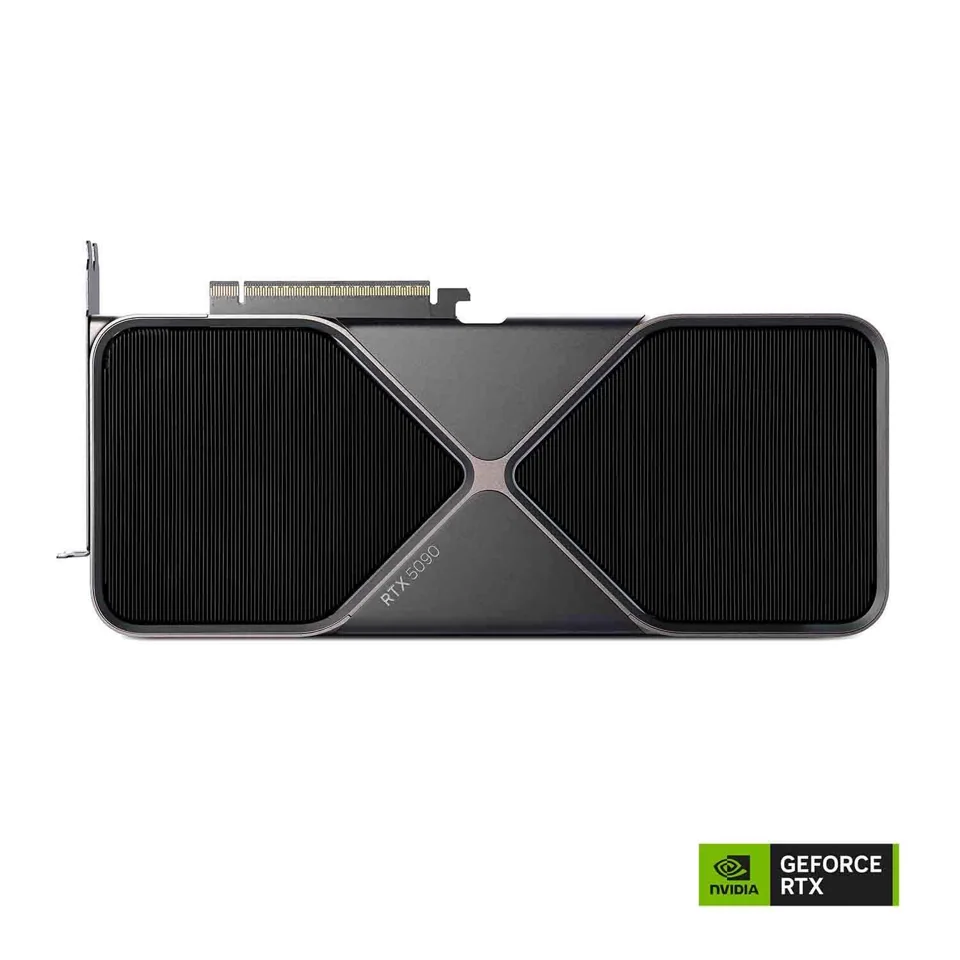 NVIDIA GeForce RTX 5090 Founders Edition 32GB — front frame and heatsink